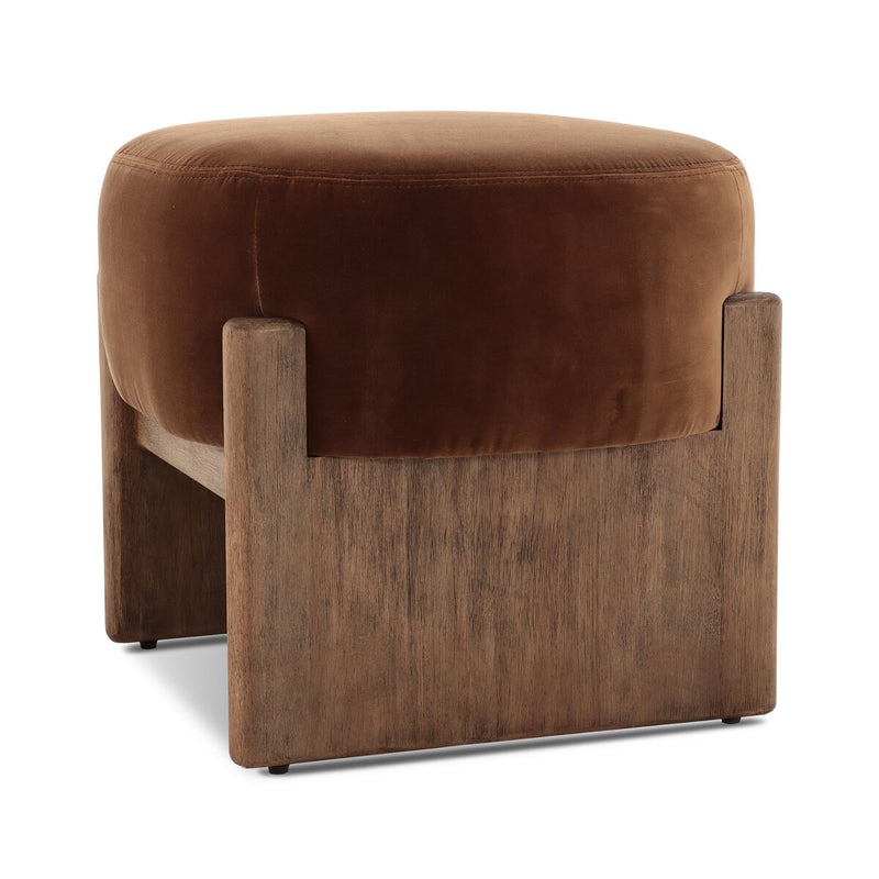 Kirby Accent Stool - Surrey Ochre