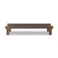Moxie Outdoor Coffee Table - Stained Toasted Brown-fsc