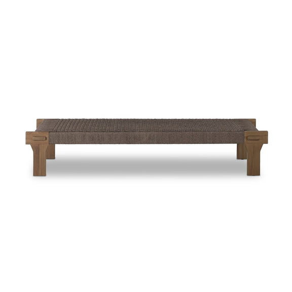 Moxie Outdoor Coffee Table - Stained Toasted Brown-fsc