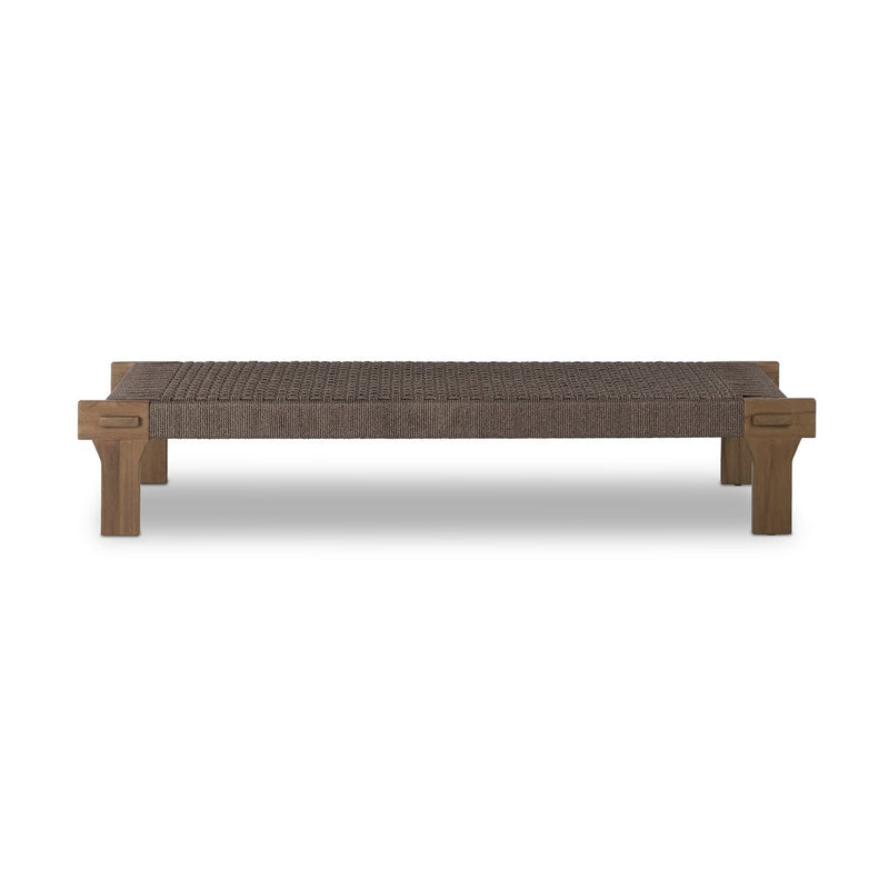Moxie Outdoor Coffee Table - Stained Toasted Brown-fsc