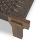 Moxie Outdoor Coffee Table - Stained Toasted Brown-fsc