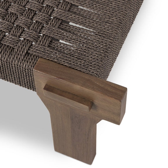 Moxie Outdoor Coffee Table - Stained Toasted Brown-fsc