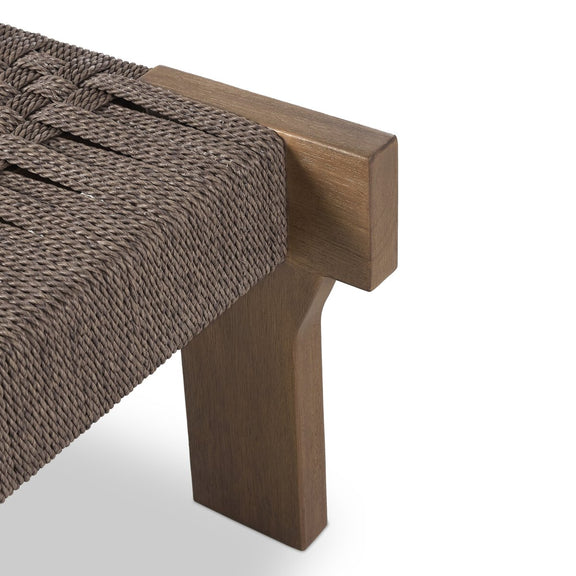 Moxie Outdoor Coffee Table - Stained Toasted Brown-fsc
