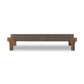 Moxie Outdoor Coffee Table - Stained Toasted Brown-fsc