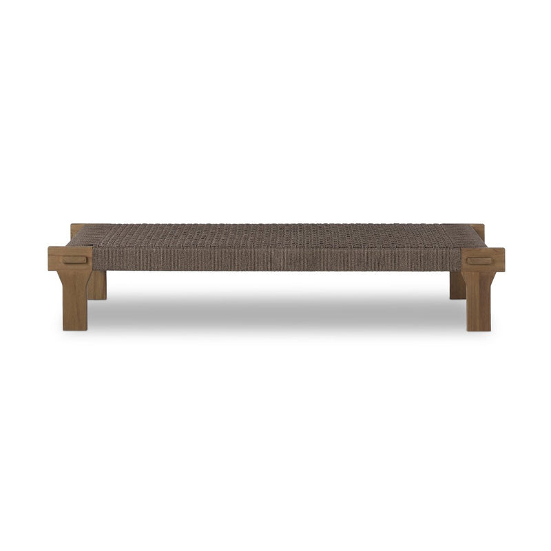 Moxie Outdoor Coffee Table - Stained Toasted Brown-fsc