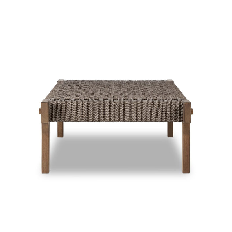 Moxie Outdoor Coffee Table - Stained Toasted Brown-fsc