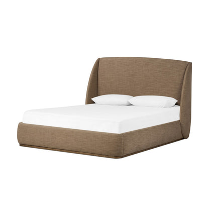 Maeve Bed - Laken Taupe