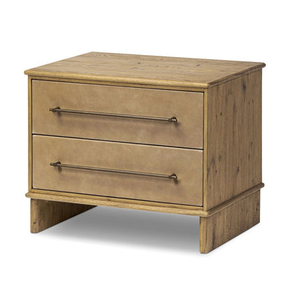 Stella Nightstand - Hazel Oak Veneer