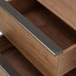 Theo Nightstand - Dark Brown Walnut Veneer