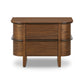 Theo Nightstand - Dark Brown Walnut Veneer