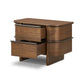 Theo Nightstand - Dark Brown Walnut Veneer