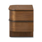 Theo Nightstand - Dark Brown Walnut Veneer