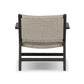 Delano Outdoor Metal Chair - Ivory Rope