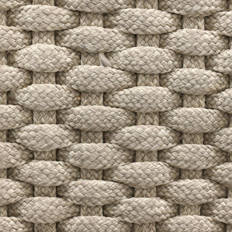 Delano Outdoor Metal Chair - Ivory Rope