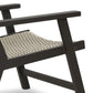 Delano Outdoor Metal Chair - Ivory Rope