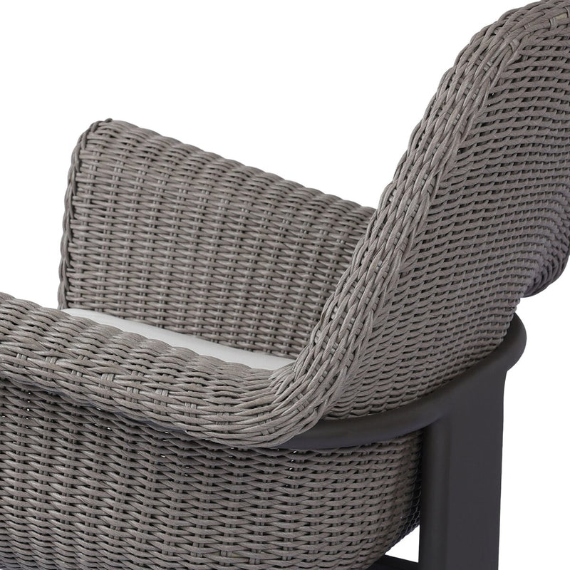 Santoro Outdoor Metal Chair - Vintage Taupe