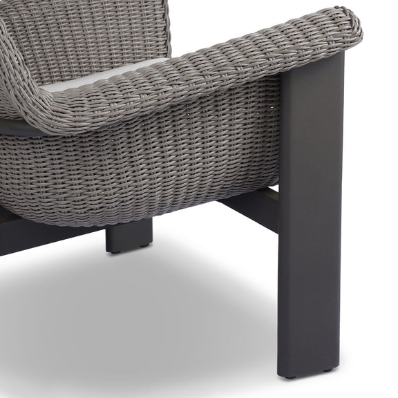 Santoro Outdoor Metal Chair - Vintage Taupe