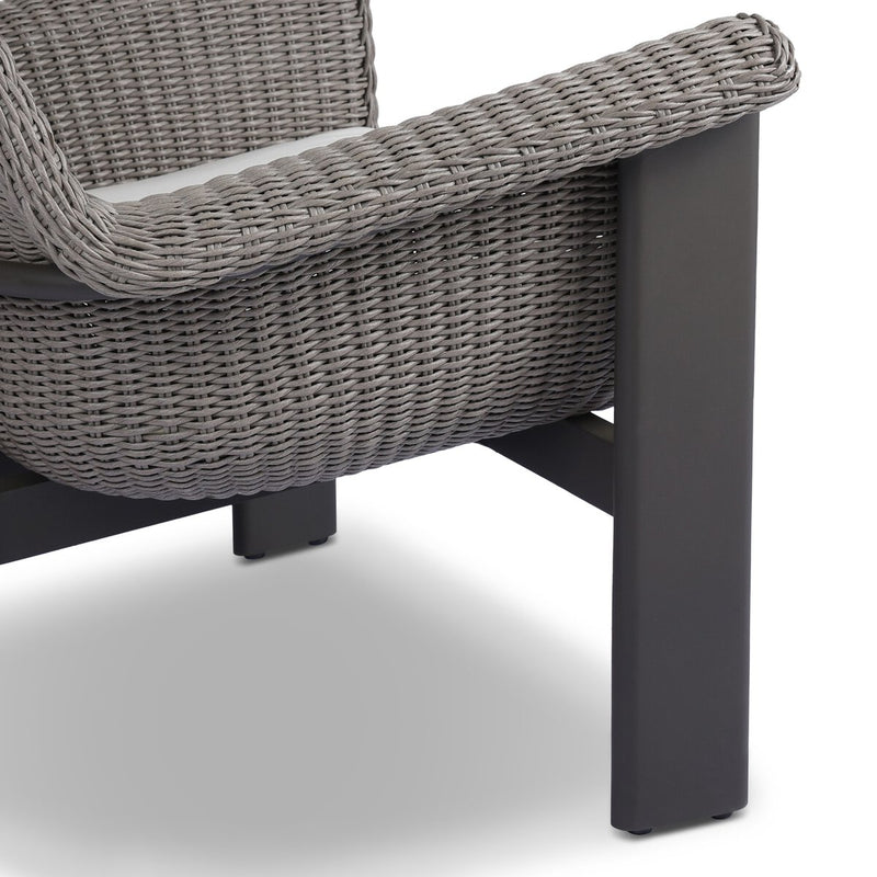 Santoro Outdoor Metal Chair - Vintage Taupe