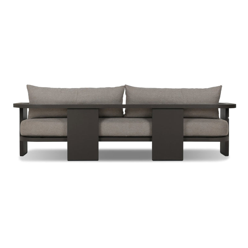 Tahana Outdoor Metal Sofa - Casa Grey