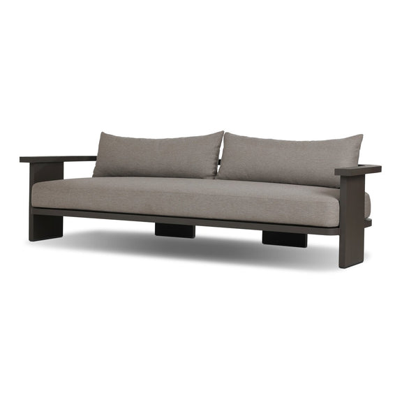 Tahana Outdoor Metal Sofa - Casa Grey