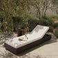 Katari Outdoor Chaise - Arashi Salt