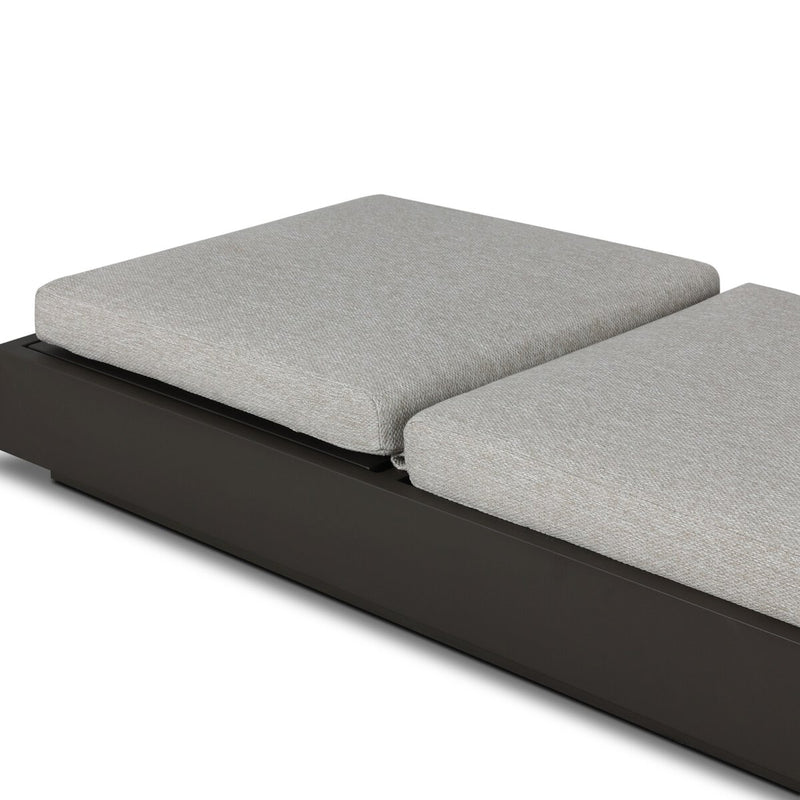 Katari Outdoor Chaise - Concha Fog