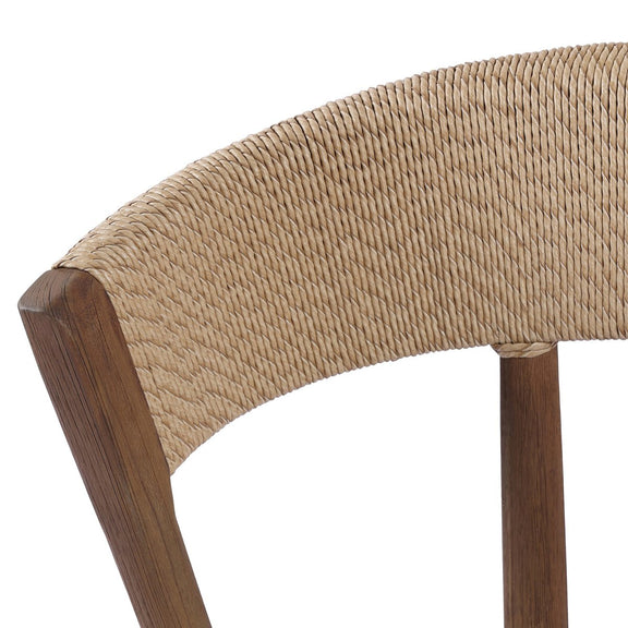 Buxton Outdoor Dining Chair - Stained Toasted Brown-fsc