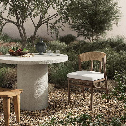 Buxton Outdoor Dining Chair - Stained Toasted Brown-fsc
