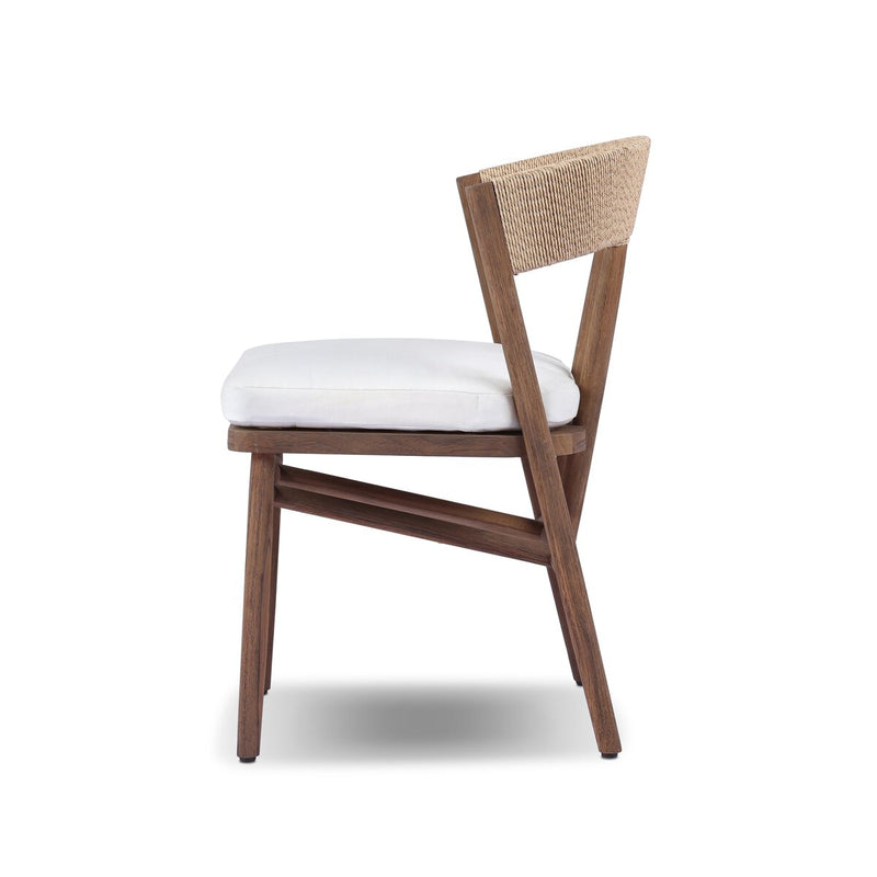 Buxton Outdoor Dining Chair - Stained Toasted Brown-fsc