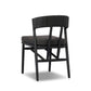 Buxton Outdoor Dining Chair - Stained Black Teak-fsc