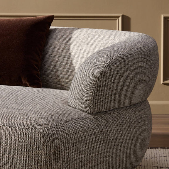 Belen Sectional - Thames Coal