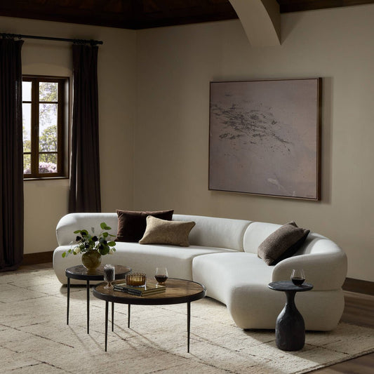 Belen Sectional - Crypton Nomad Snow