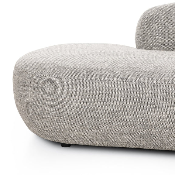 Belen Double Chaise - Thames Coal