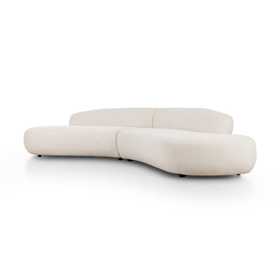 Belen Double Chaise - Crypton Nomad Snow