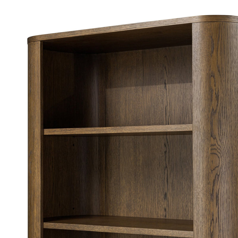Pilar Bookcase - Almond Oak Veneer