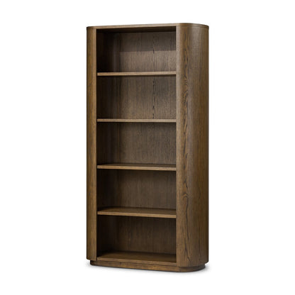 Pilar Bookcase - Almond Oak Veneer