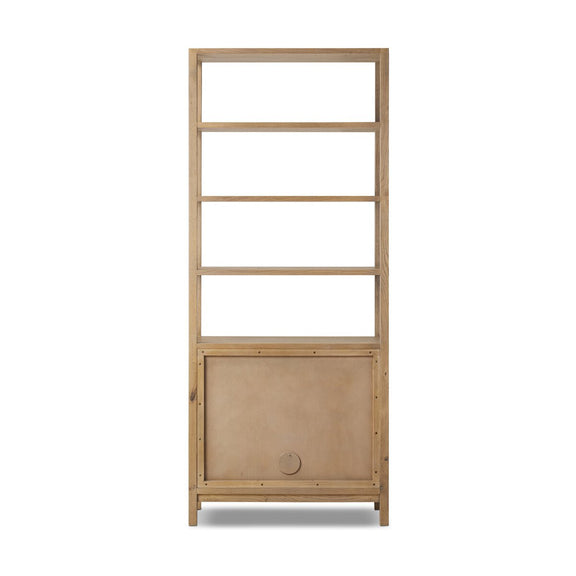 Tula Bookcase - Worn Oak Veneer
