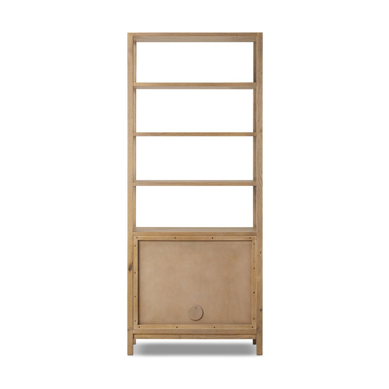 Tula Bookcase - Worn Oak Veneer