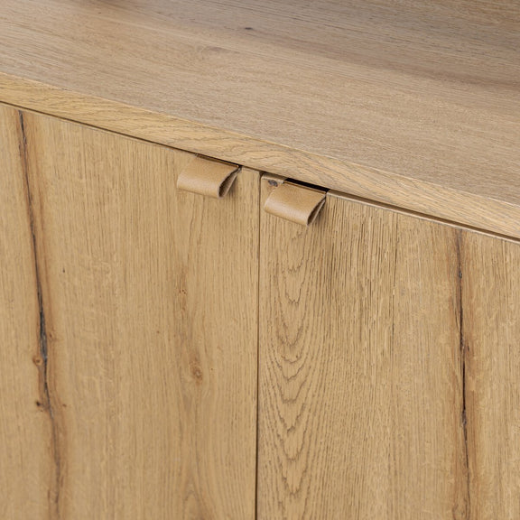 Tula Bookcase - Worn Oak Veneer