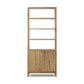 Tula Bookcase - Worn Oak Veneer