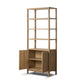 Tula Bookcase - Worn Oak Veneer