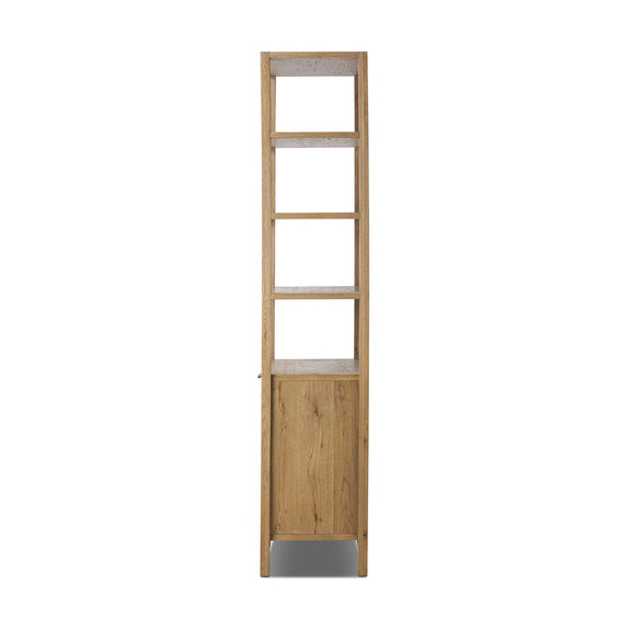 Tula Bookcase - Worn Oak Veneer