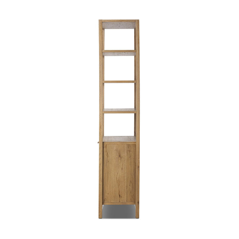 Tula Bookcase - Worn Oak Veneer