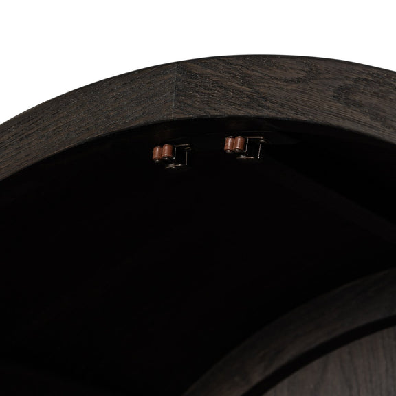 Hepburn Cabinet - Dark Anthracite Oak Veneer