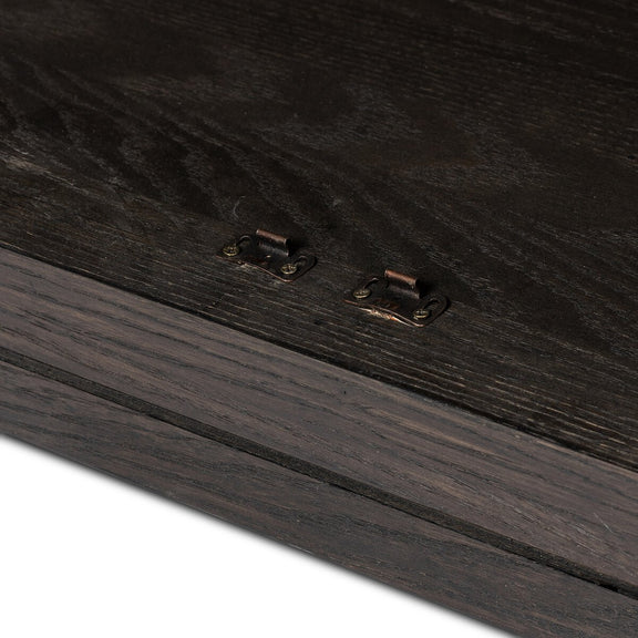 Hepburn Cabinet - Dark Anthracite Oak Veneer