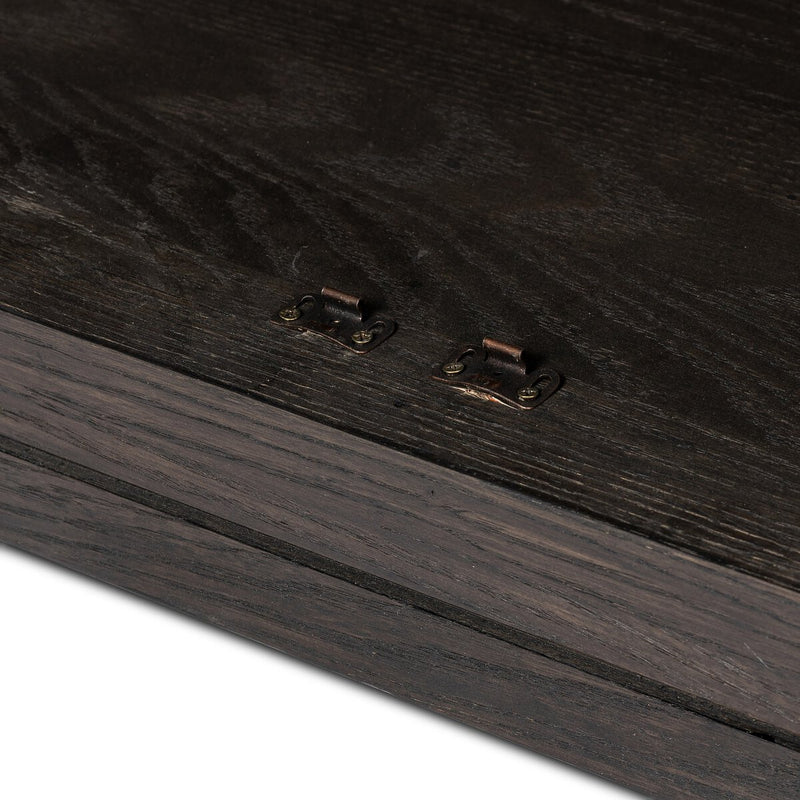Hepburn Cabinet - Dark Anthracite Oak Veneer