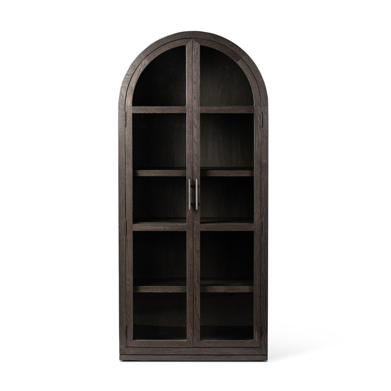 Hepburn Cabinet - Dark Anthracite Oak Veneer