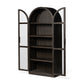 Hepburn Cabinet - Dark Anthracite Oak Veneer