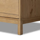 Tula Executive Desk - Worn Oak Veneer