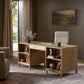 Tula Executive Desk - Worn Oak Veneer